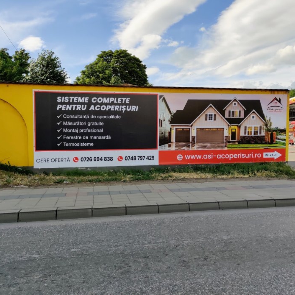 Reclamescu - Productie publicitara, litere volumetrice, casete luminoase - Bannere 3