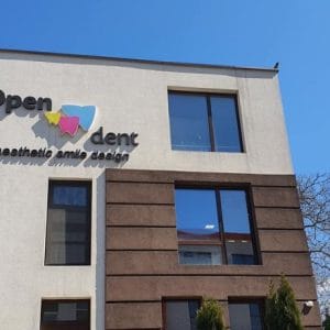 Reclamescu - Productie publicitara, litere volumetrice, casete luminoase - Open Dent 2