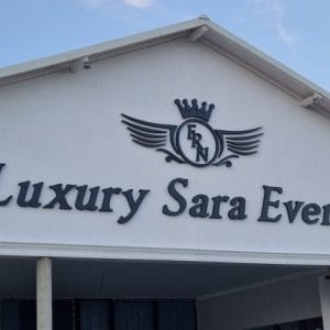 Reclamescu - Productie publicitara, litere volumetrice, casete luminoase - Sarah Events 2