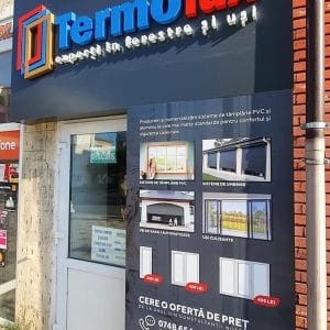 Reclamescu - Productie publicitara, litere volumetrice, casete luminoase - TermoLux 1