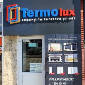 Reclamescu - Productie publicitara, litere volumetrice, casete luminoase - TermoLux 2